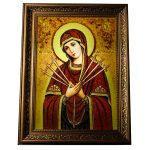 Jantárový obraz Sedembolestnej Panny Mária – Patronky Slovenska_Obr13.1_joi.sk