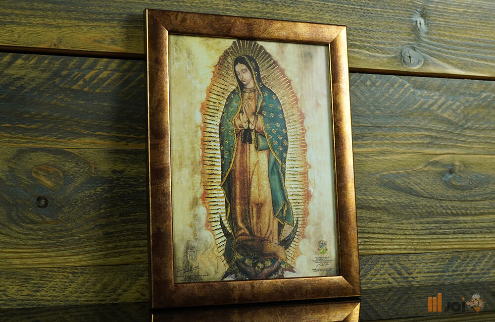 Kópia originálu Guadalupskej Panny Mária – Špeciálna zláta tlač_04