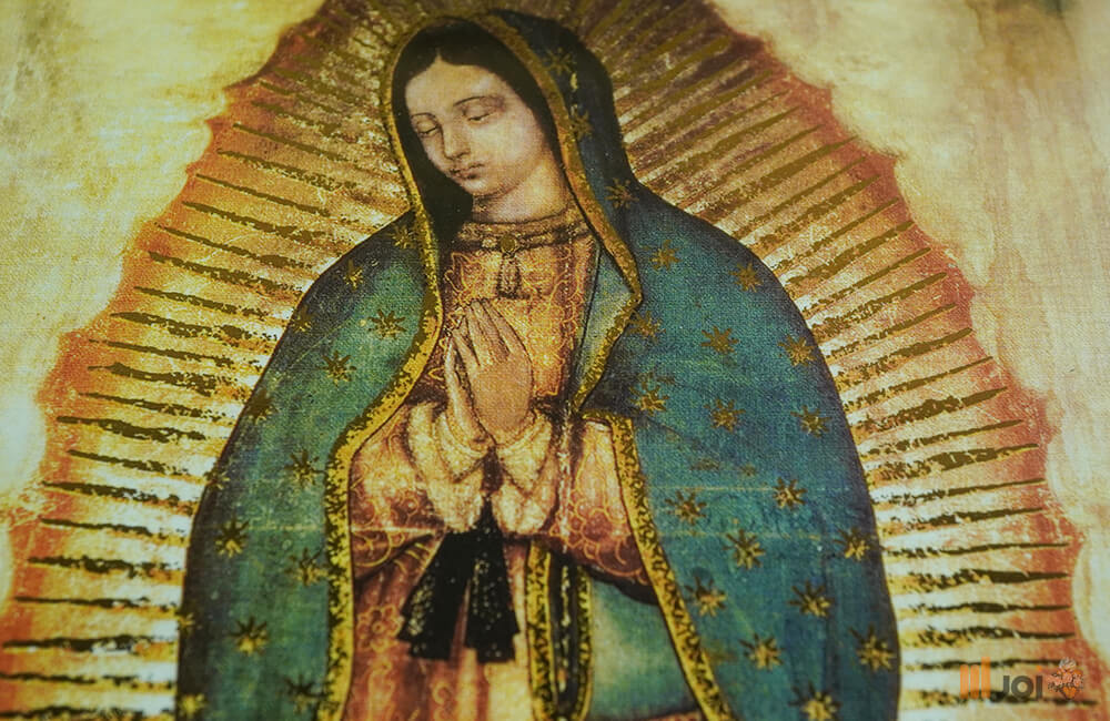 Kópia originálu Guadalupskej Panny Mária – Špeciálna zláta tlač_06